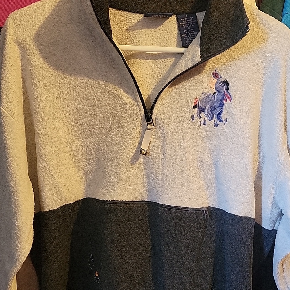 Eeyore 1/4 zip sweatshirt